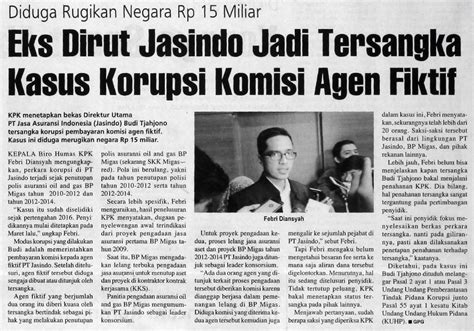 berita tentang kasus korupsi di indonesia
